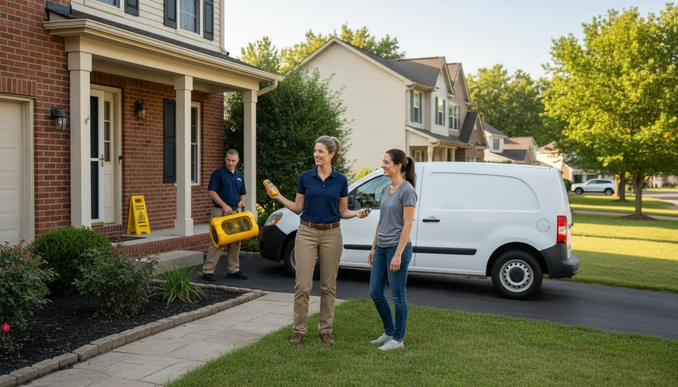 Residential water damage restoration in Gardiner, MT